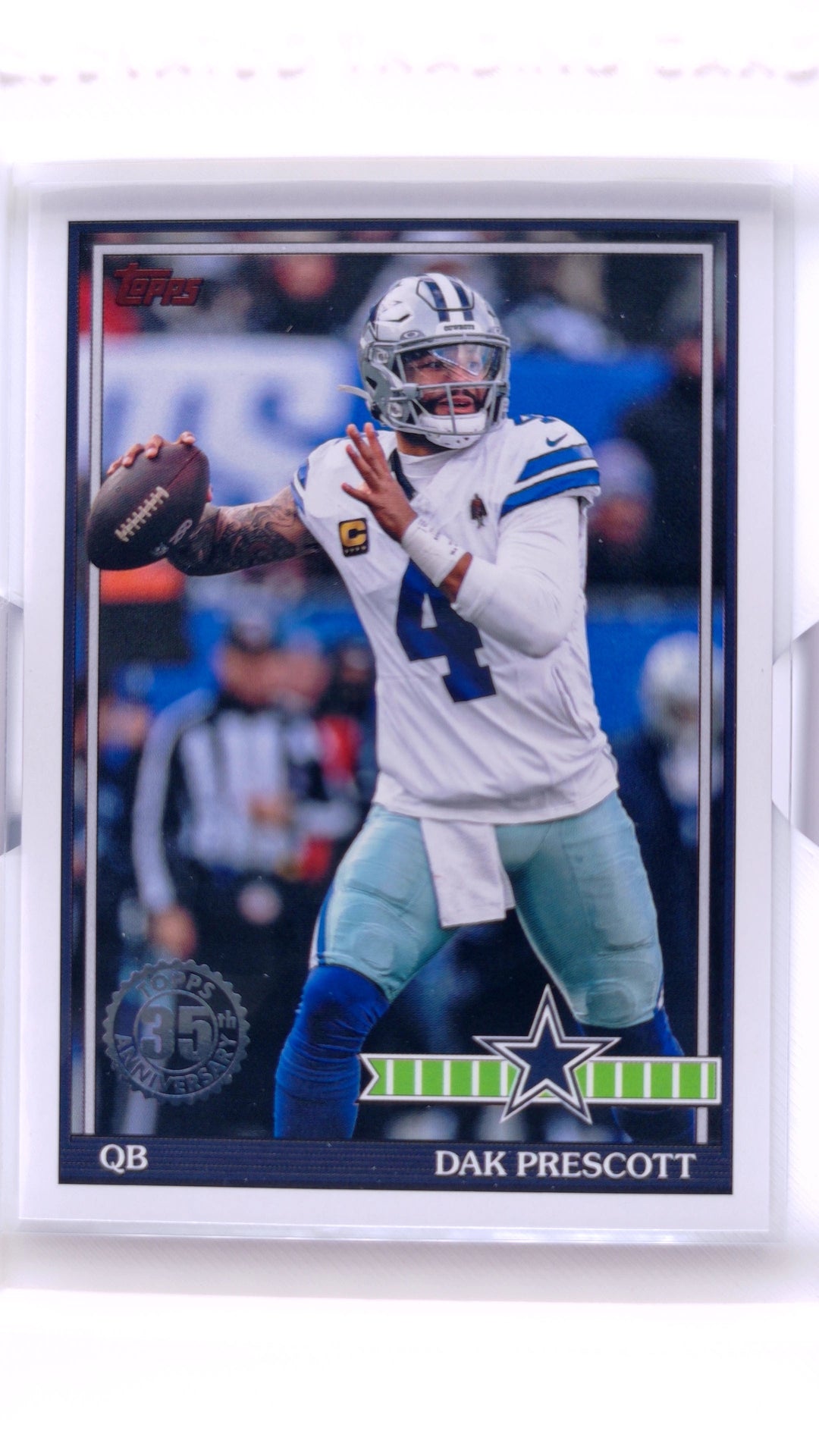 #91TF-28 Dak Prescott 1991 Topps Football - front