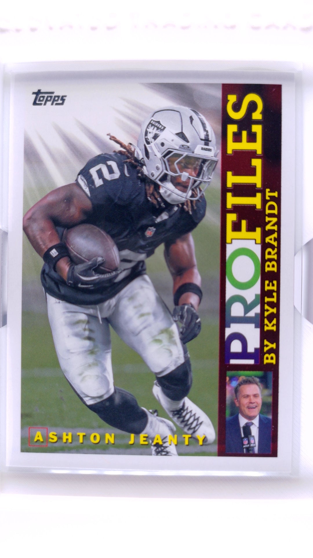 #TP-21 Ashton Jeanty Topps Profiles - front