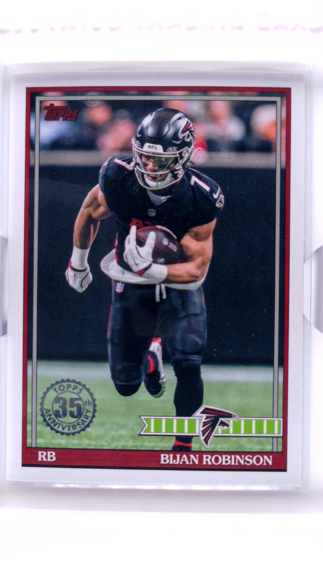 #91TF-6 Bijan Robinson 1991 Topps Football - front