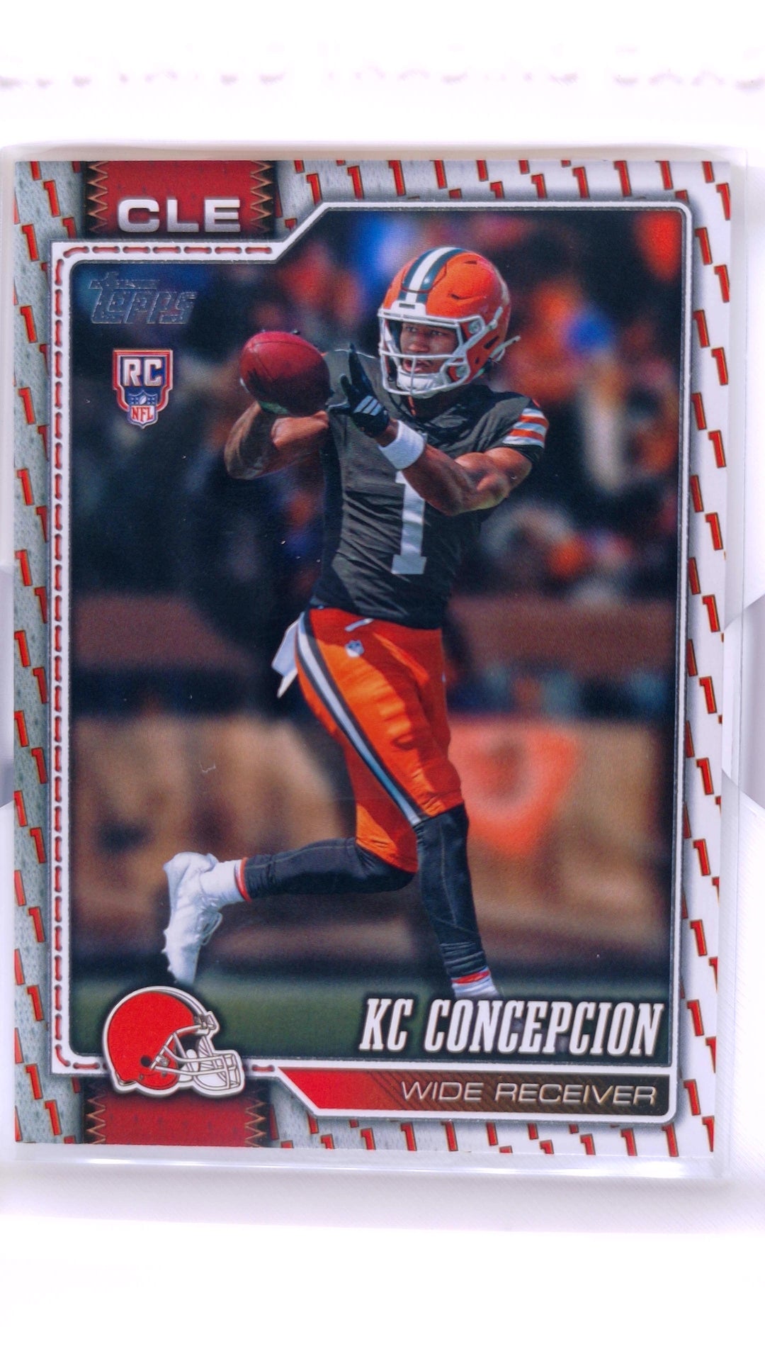 #323 KC Concepcion Rookie Player Number Variation - front