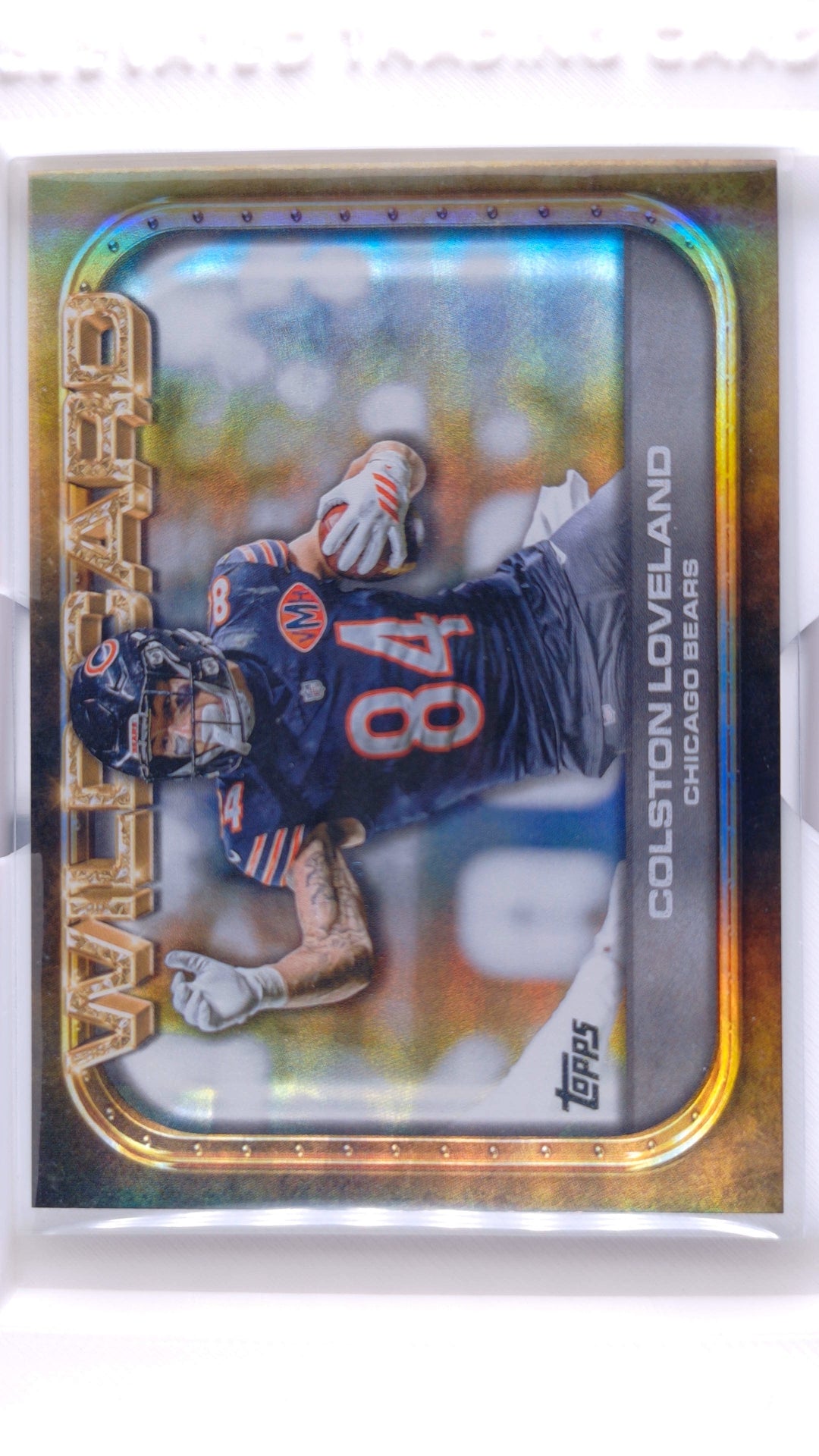 #WC-12 Colston Loveland Wild Card Moments - front