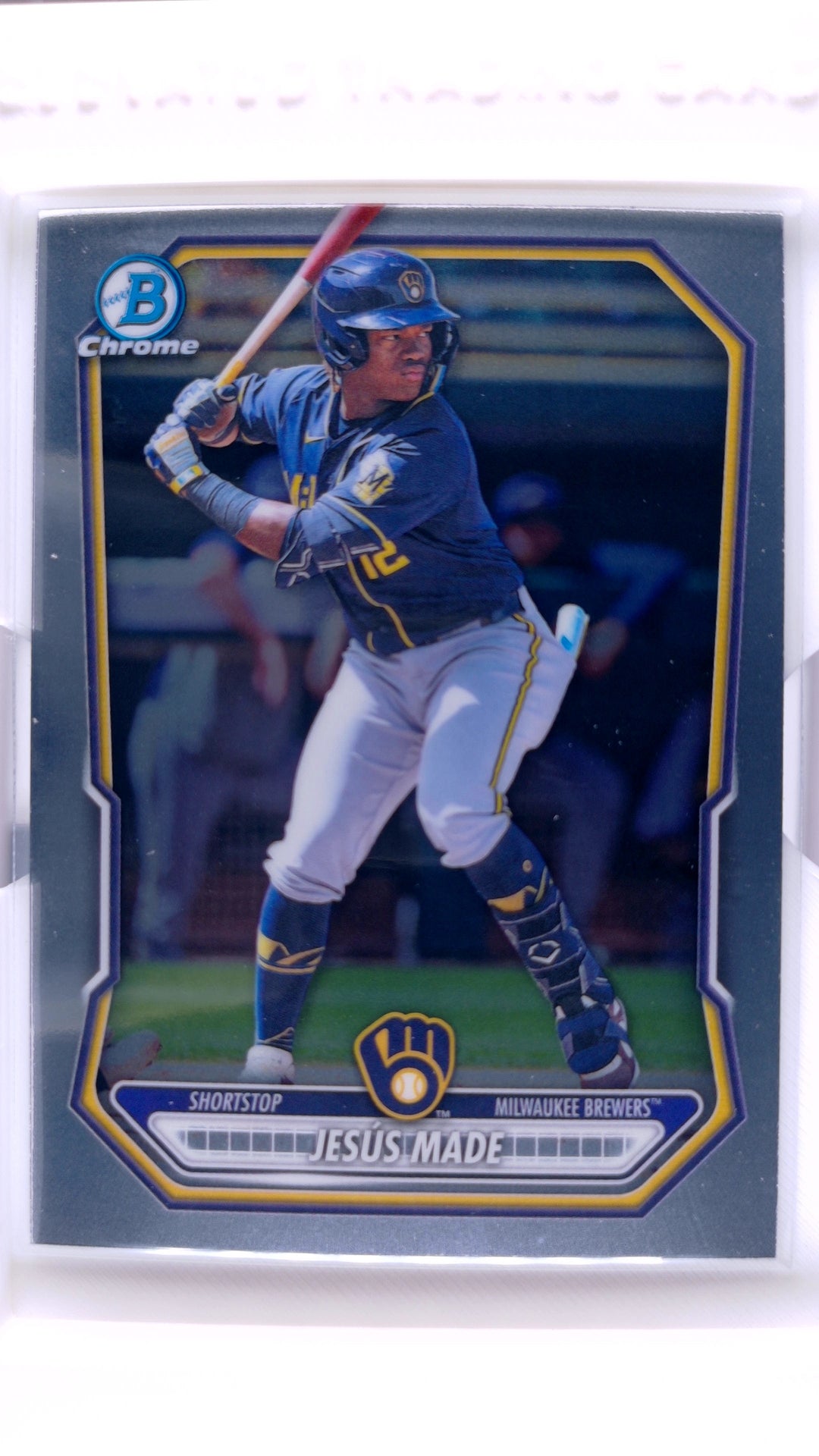 #BCP-244 Jesús Made Bowman Chrome Prospects - front
