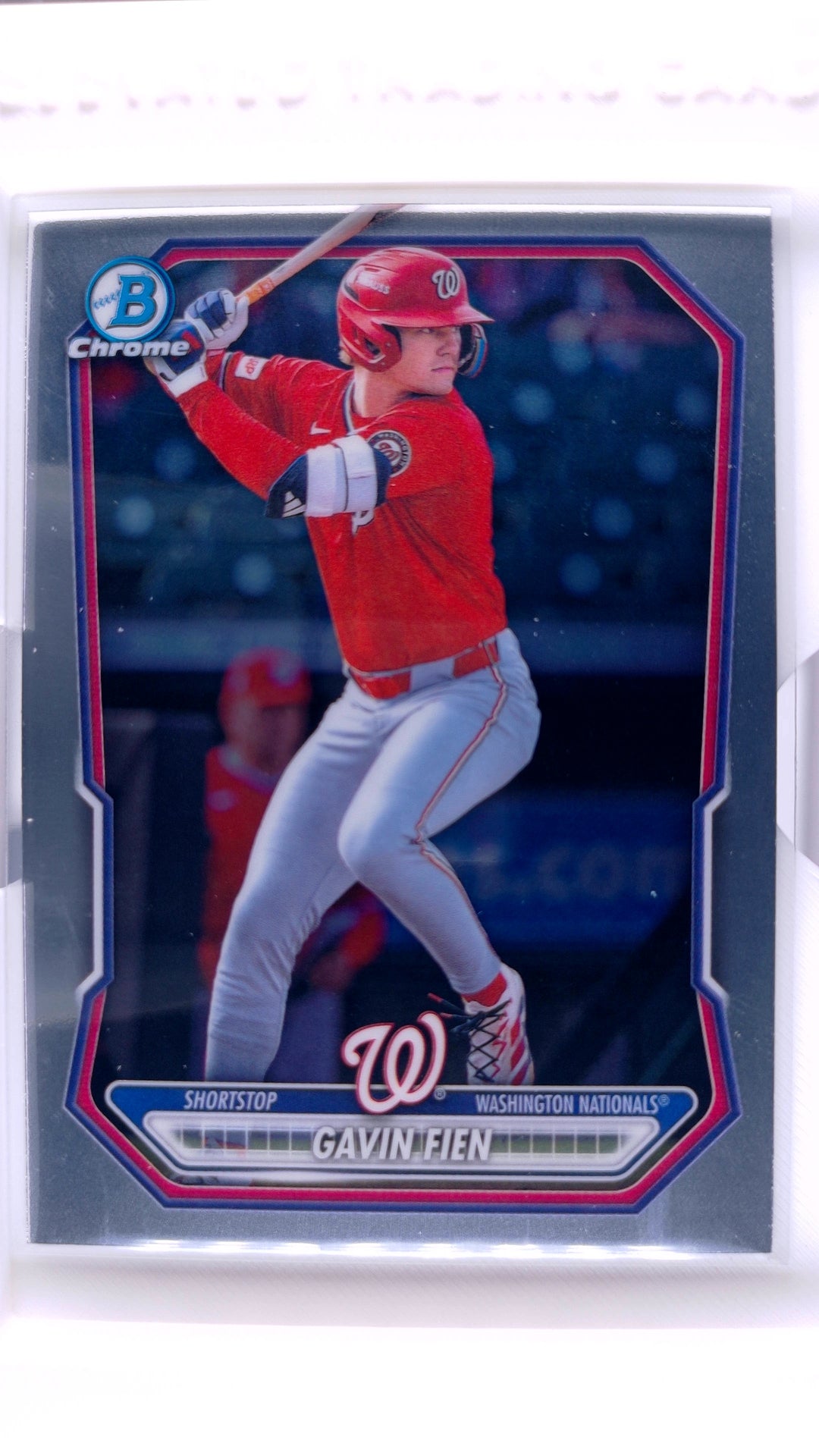 #BCP-215 Gavin Fien Bowman Chrome Prospects - front