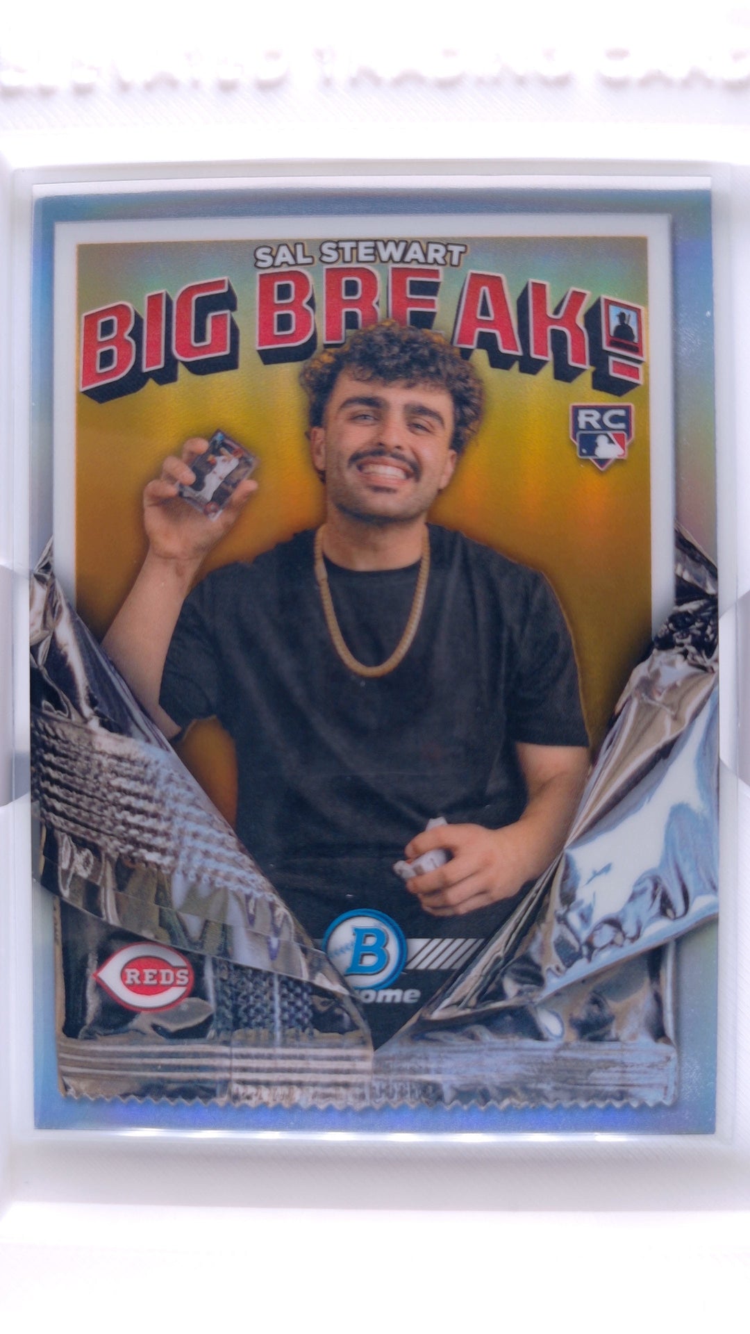 #BB-18 Sal Stewart Rookie Big Break - front