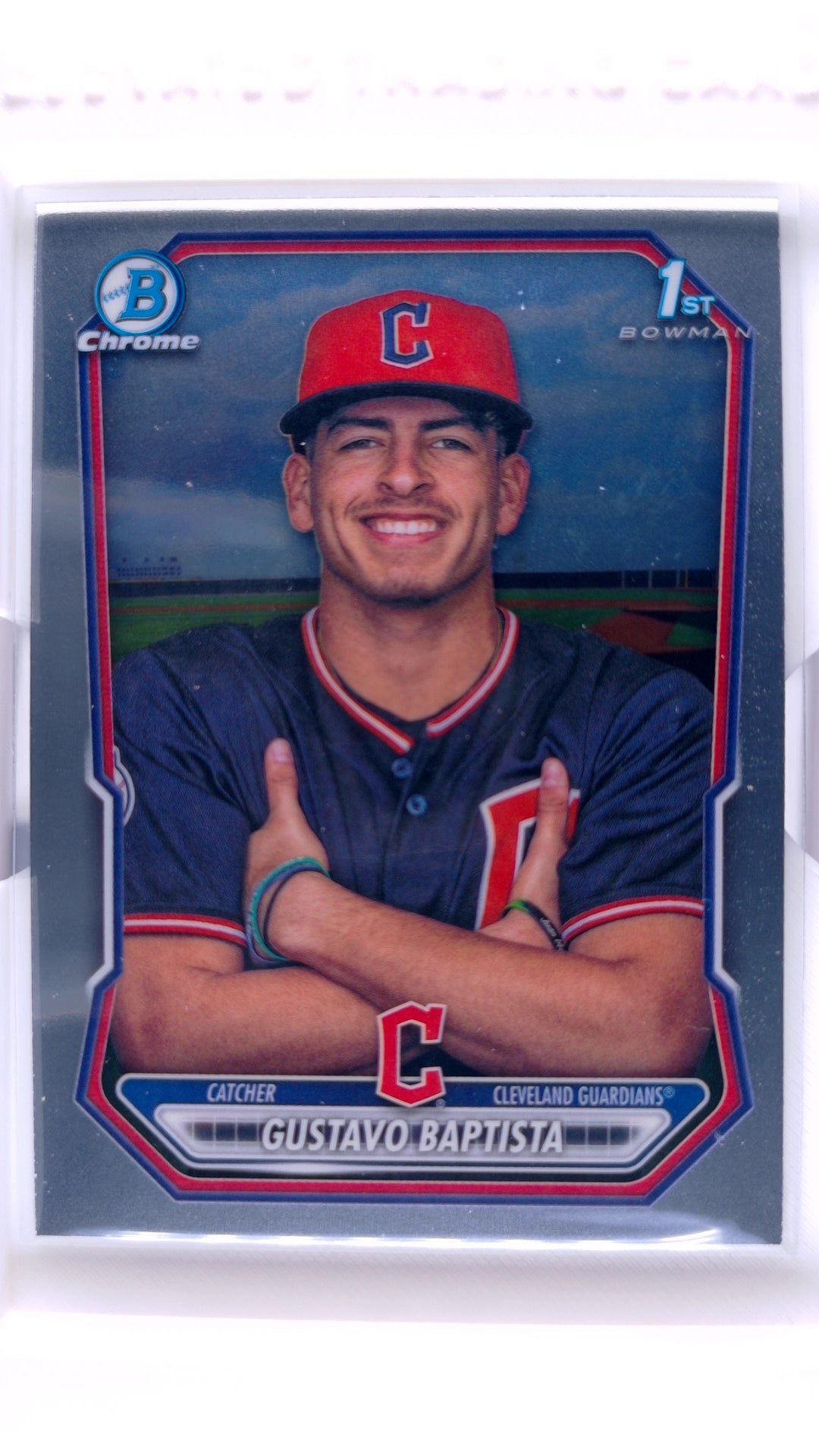 #BCP-184 Gustavo Baptista Bowman Chrome Prospects - front