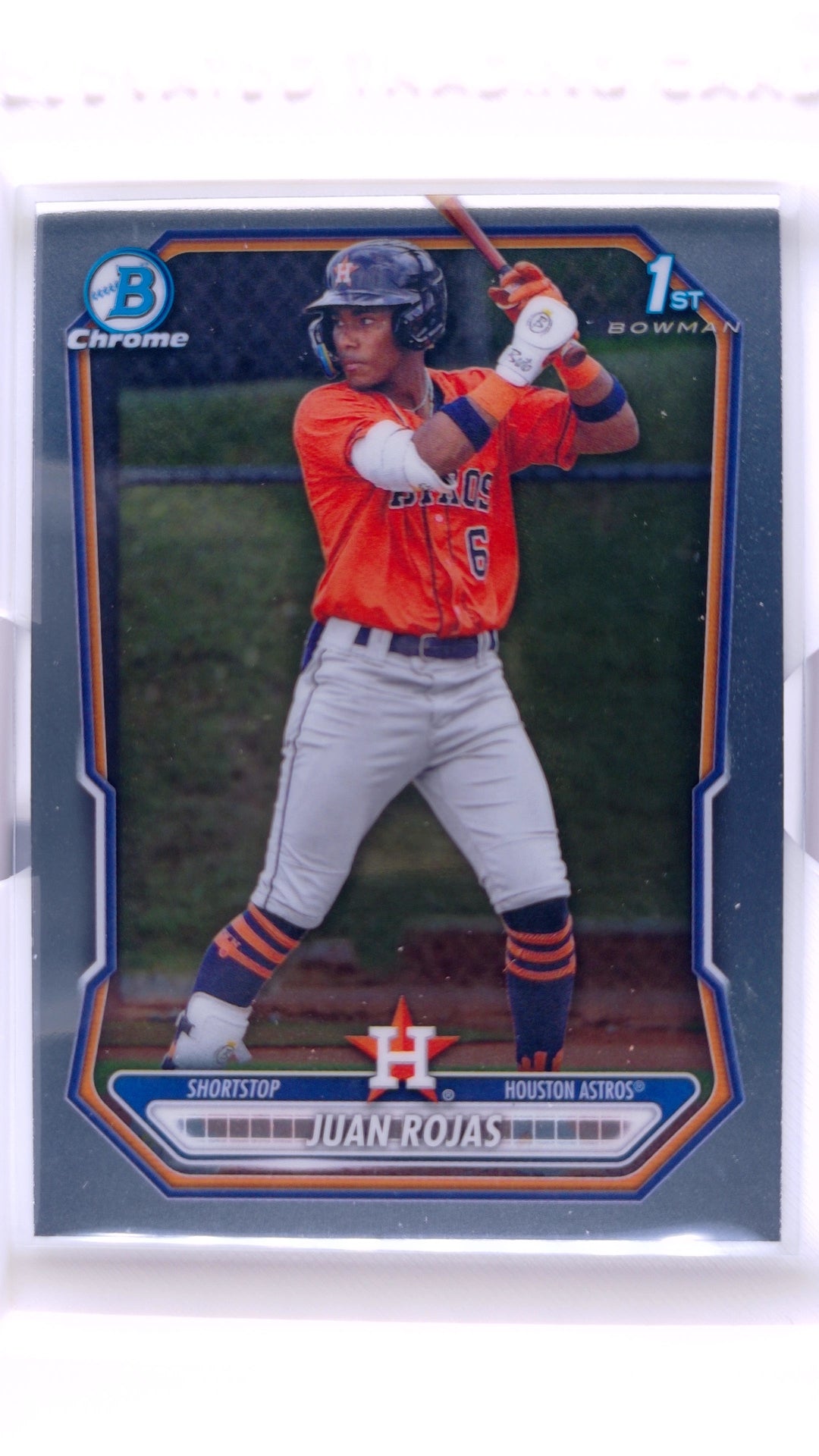 #BCP-193 Juan Rojas Bowman Chrome Prospects - front