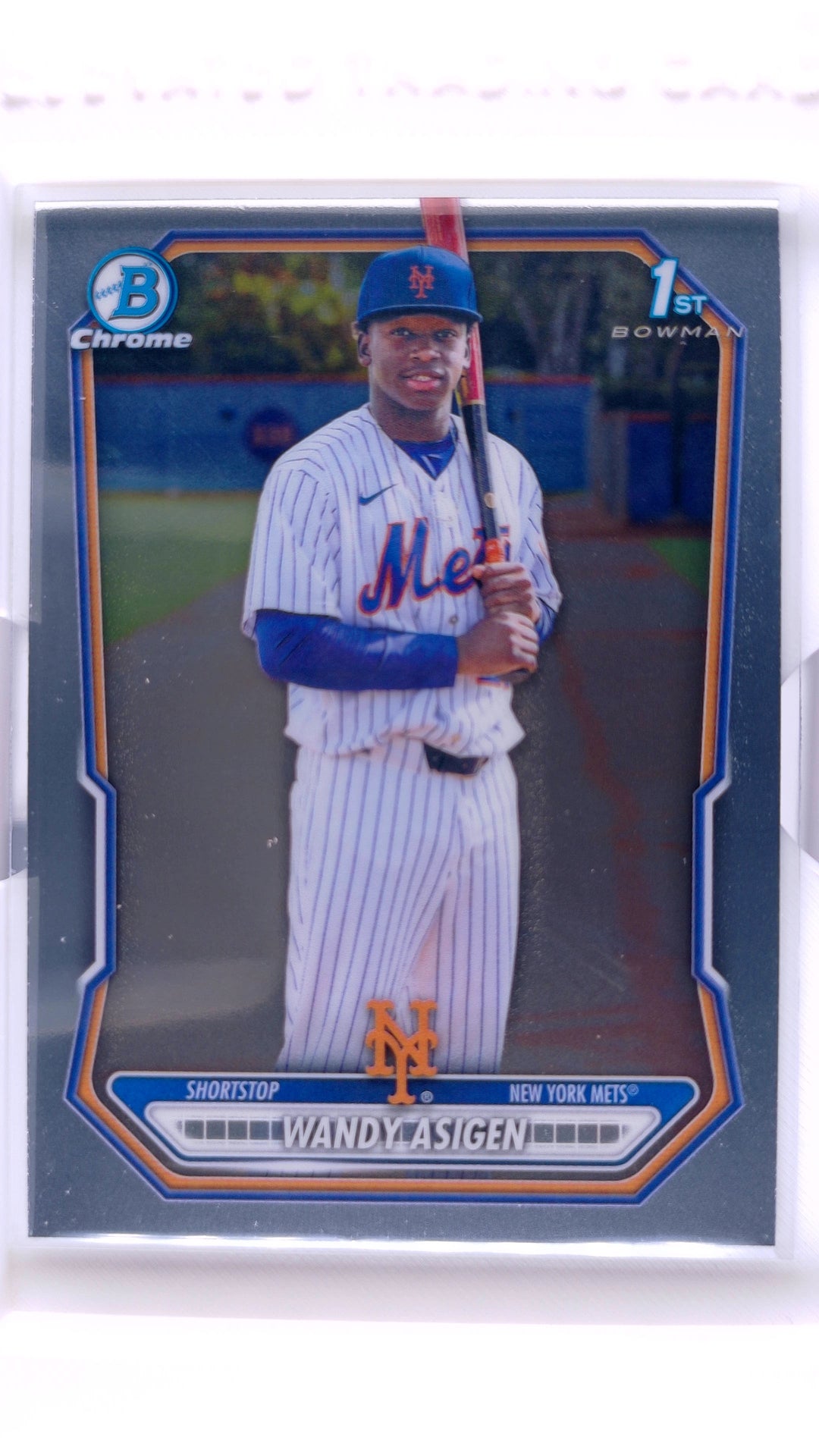 #BCP-152 Wandy Asigen Bowman Chrome Prospects - front