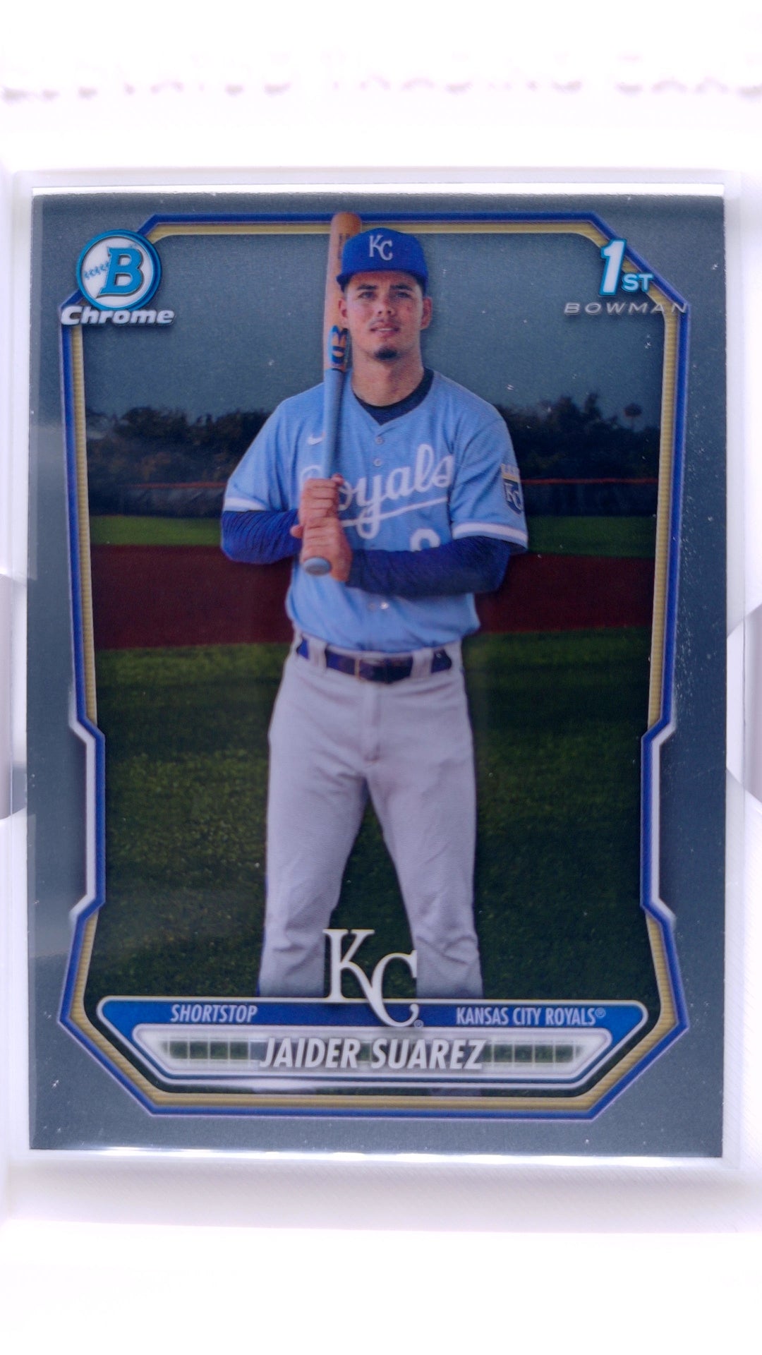 #BCP-180 Jaider Suarez Bowman Chrome Prospects - front