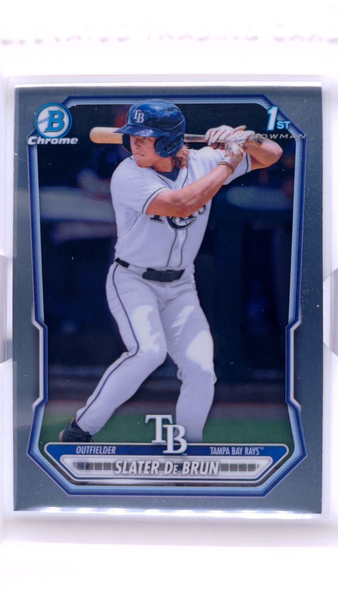 #BCP-151 Slater de Brun Bowman Chrome Prospects - front