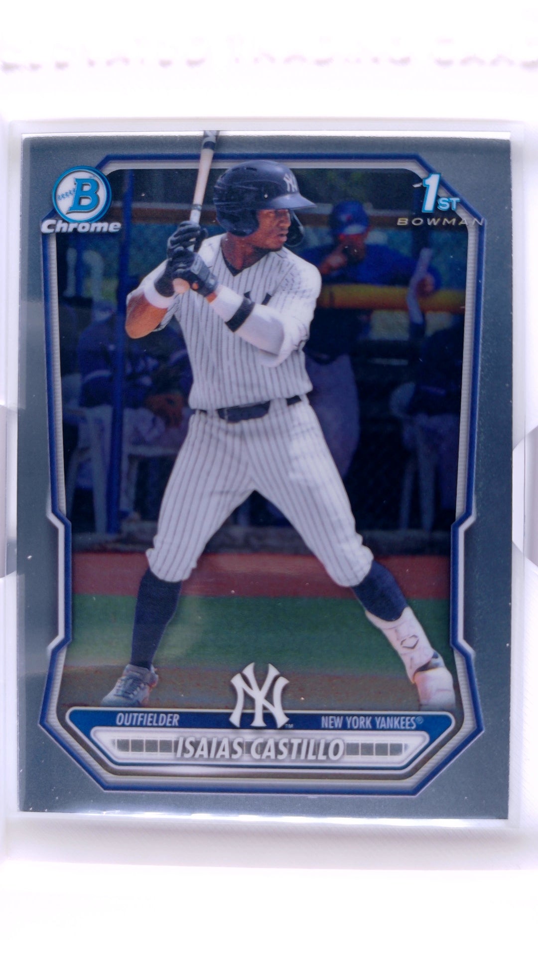 #BCP-156 Isaias Castillo Bowman Chrome Prospects - front