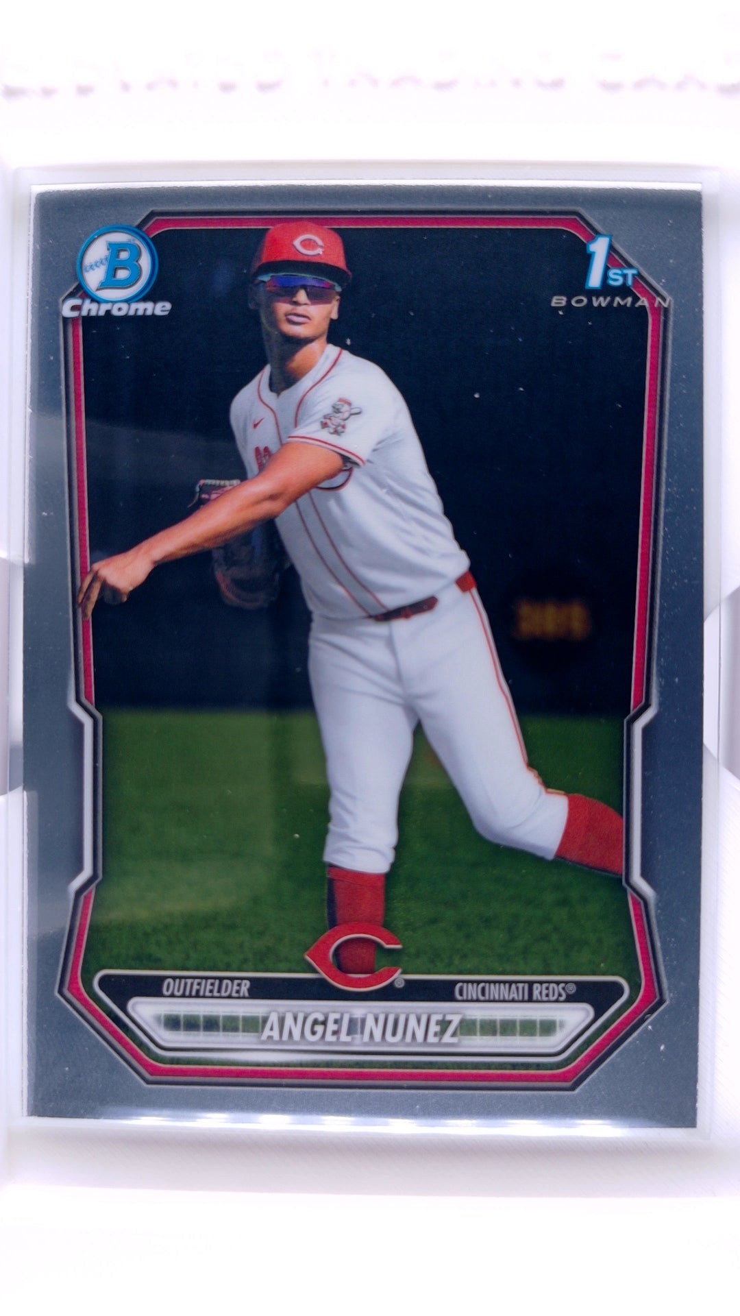 #BCP-220 Angel Nunez Bowman Chrome Prospects - front