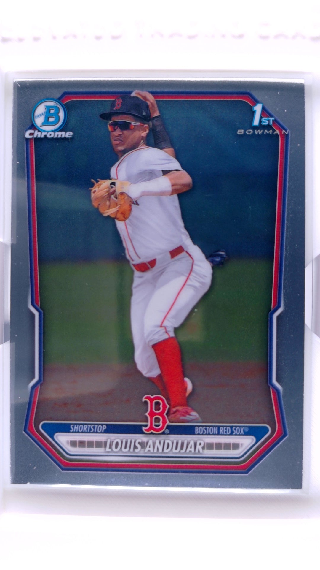 #BCP-198 Luis Andujar Bowman Chrome Prospects - front