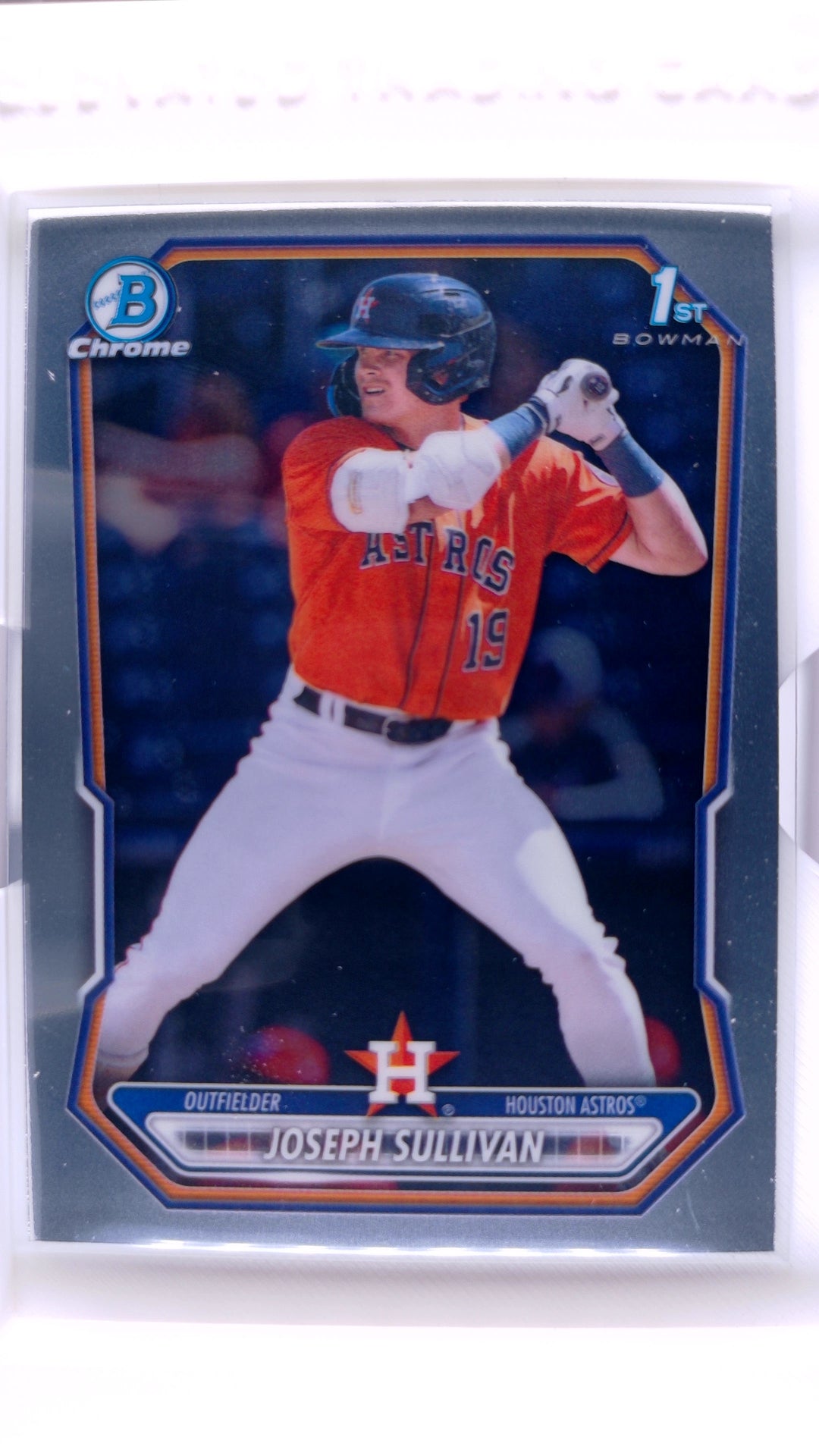 #BCP-168 Joseph Sullivan Bowman Chrome Prospects - front