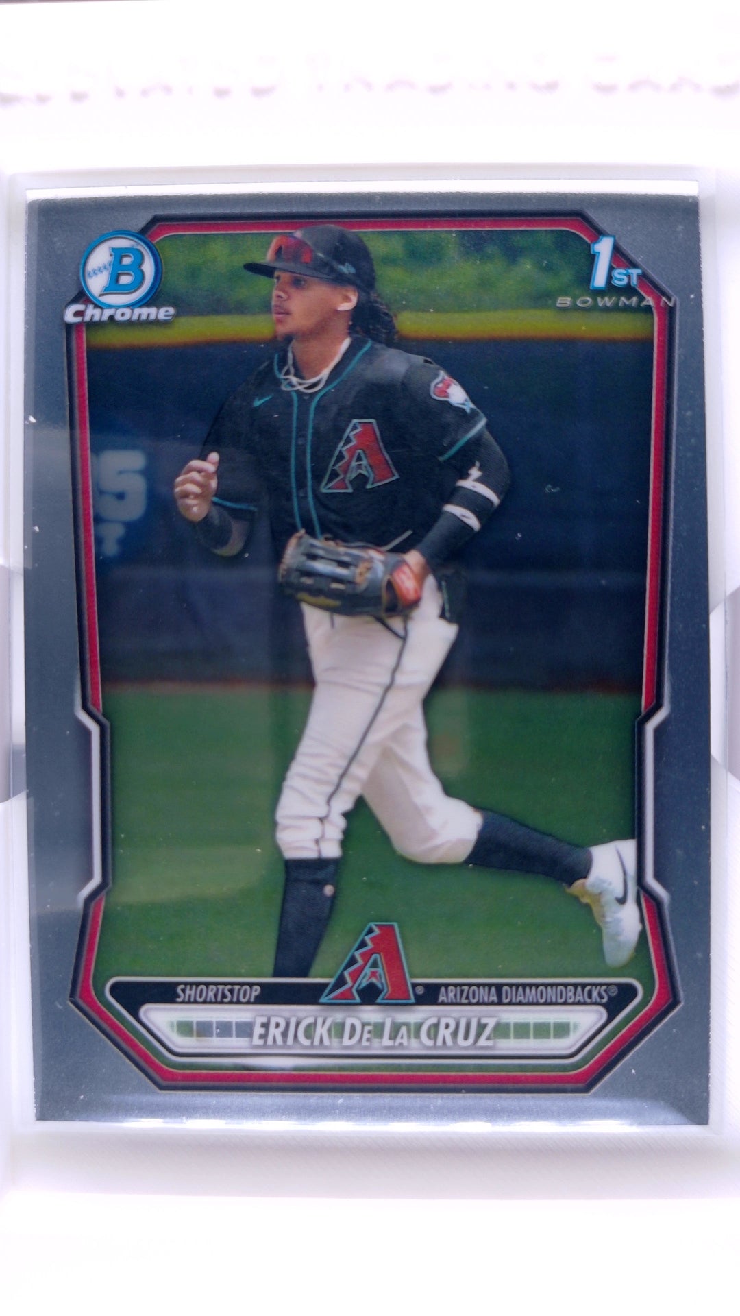 #BCP-247 Erick De La Cruz Bowman Chrome Prospects - front