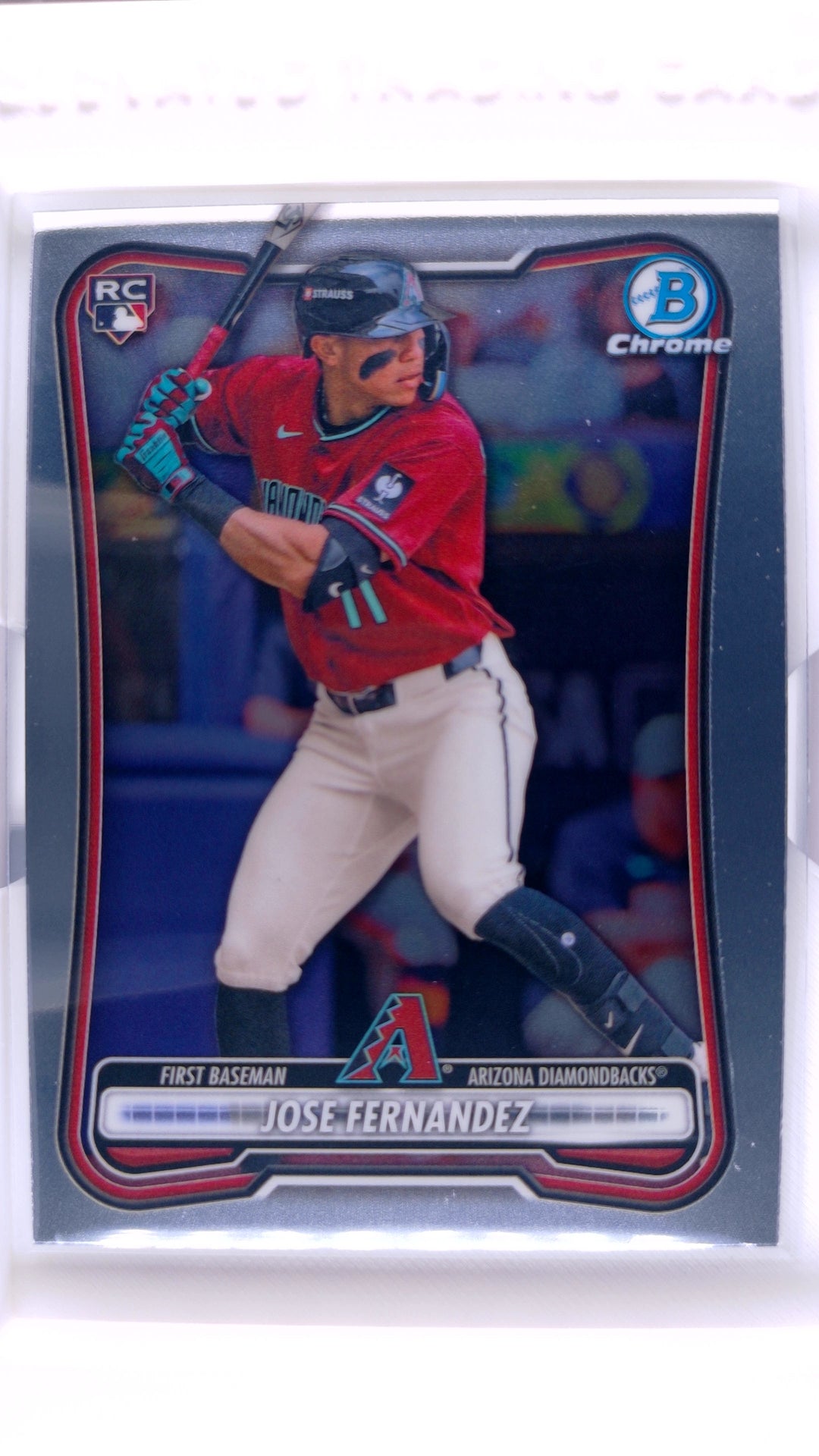 #40 Jose Fernandez Rookie - front