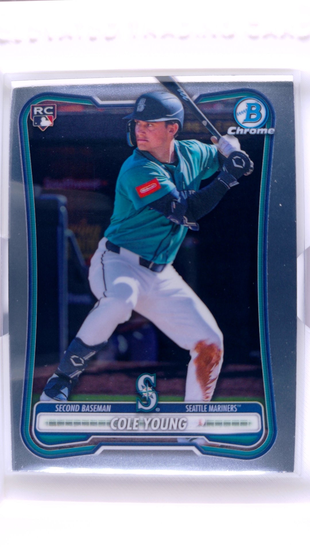 #25 Cole Young Rookie - front