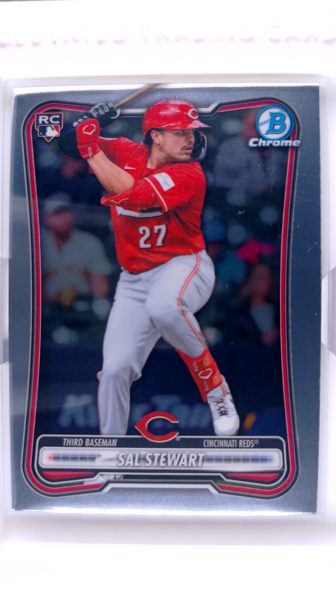 #48 Sal Stewart Rookie - front