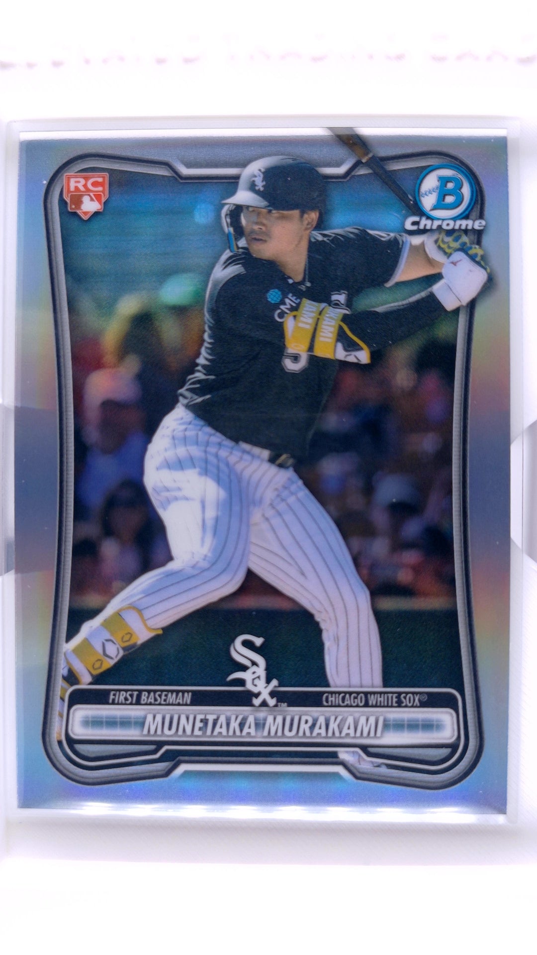#76 Munetaka Murakami Rookie Chrome Rookie Red RC Variation - front