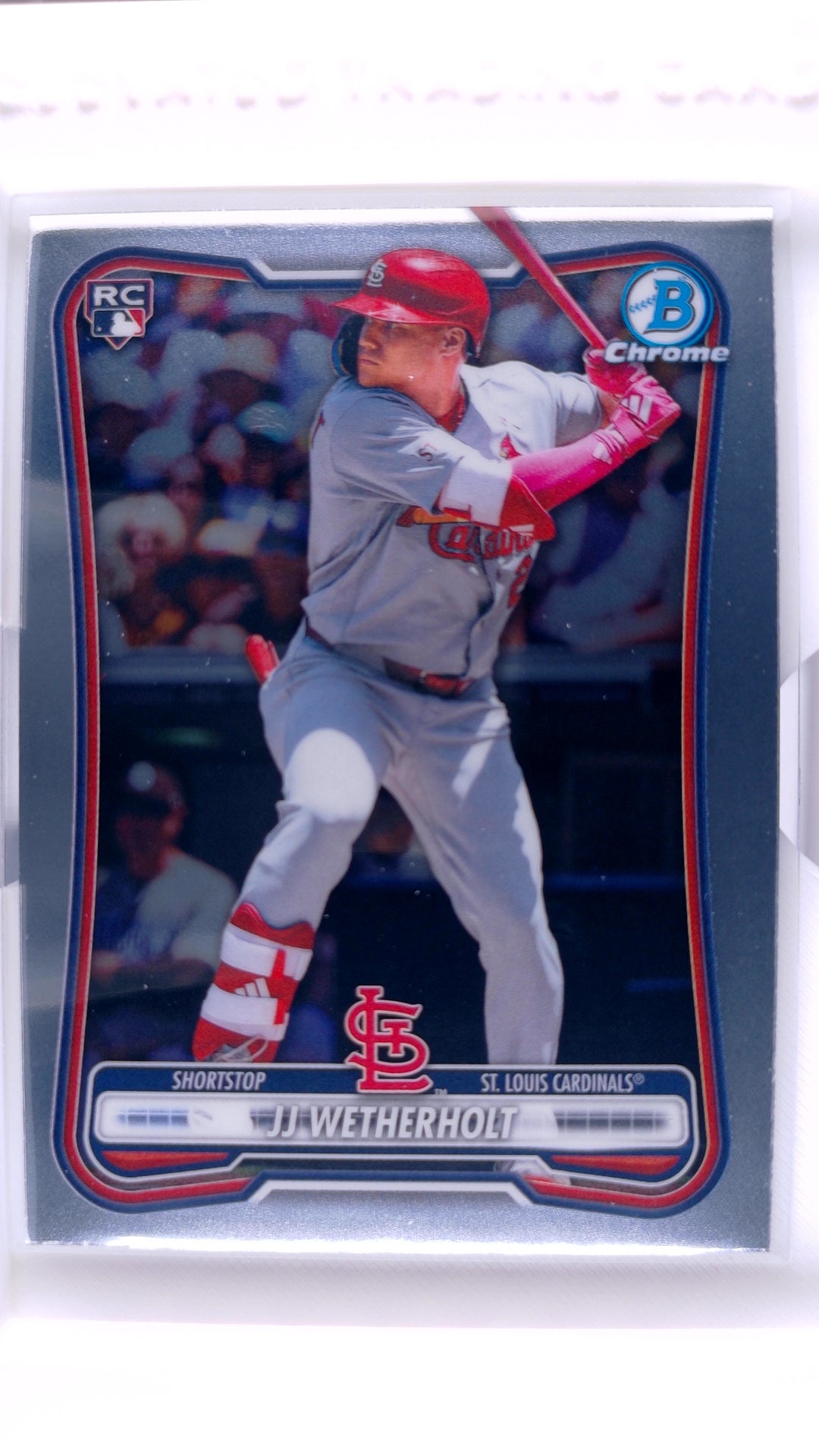 #52 JJ Wetherholt Rookie - front