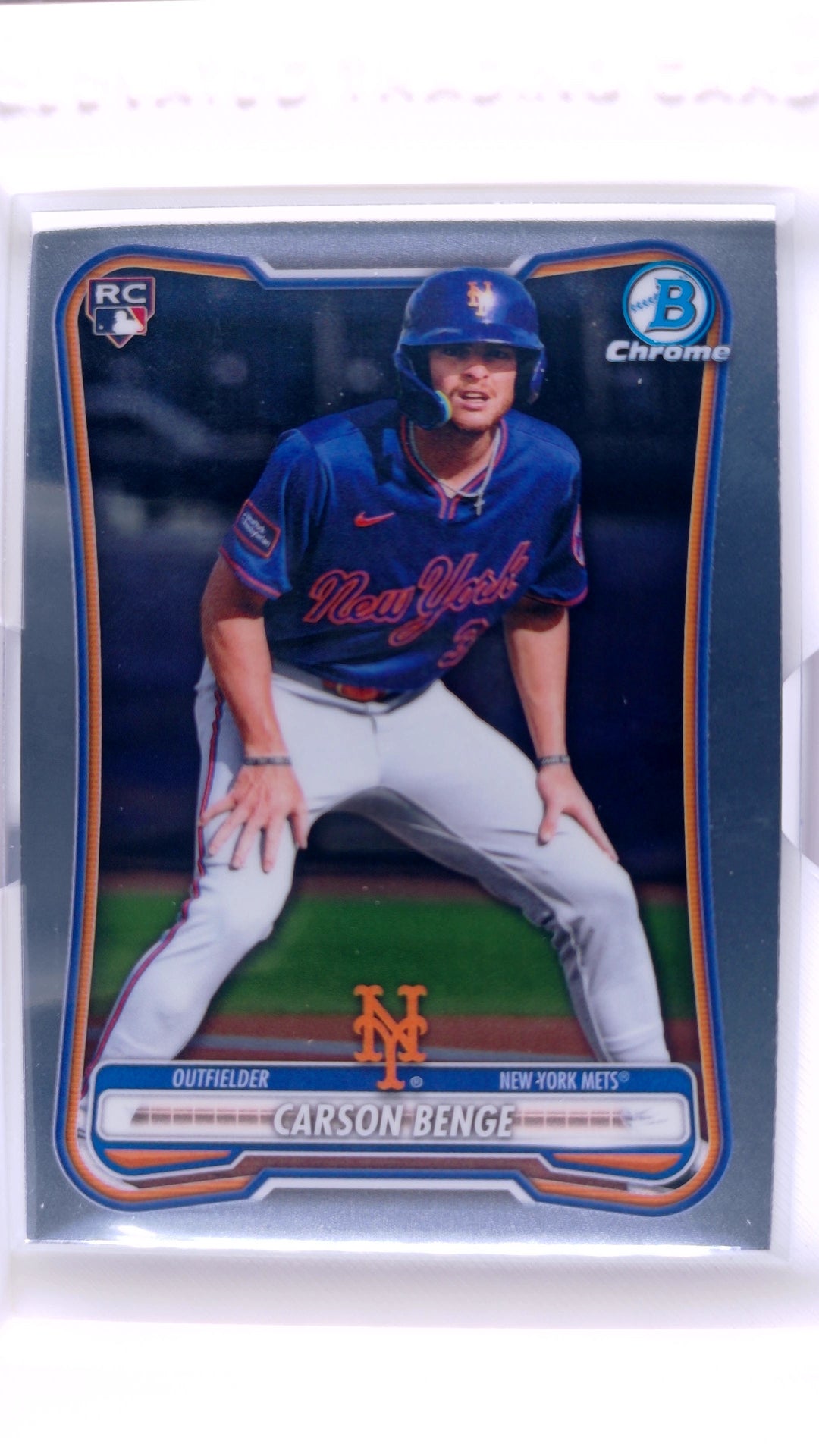 #96 Carson Benge Rookie - front