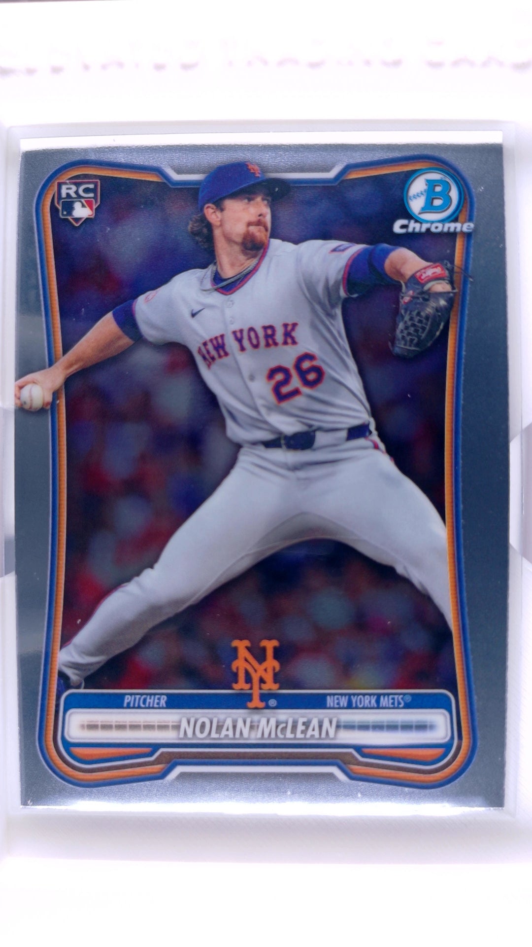 #80 Nolan McLean Rookie - front