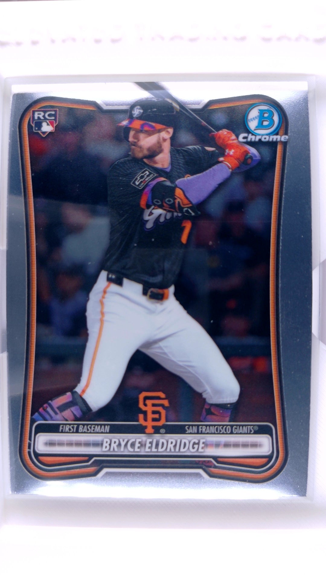#78 Bryce Eldridge Rookie - front