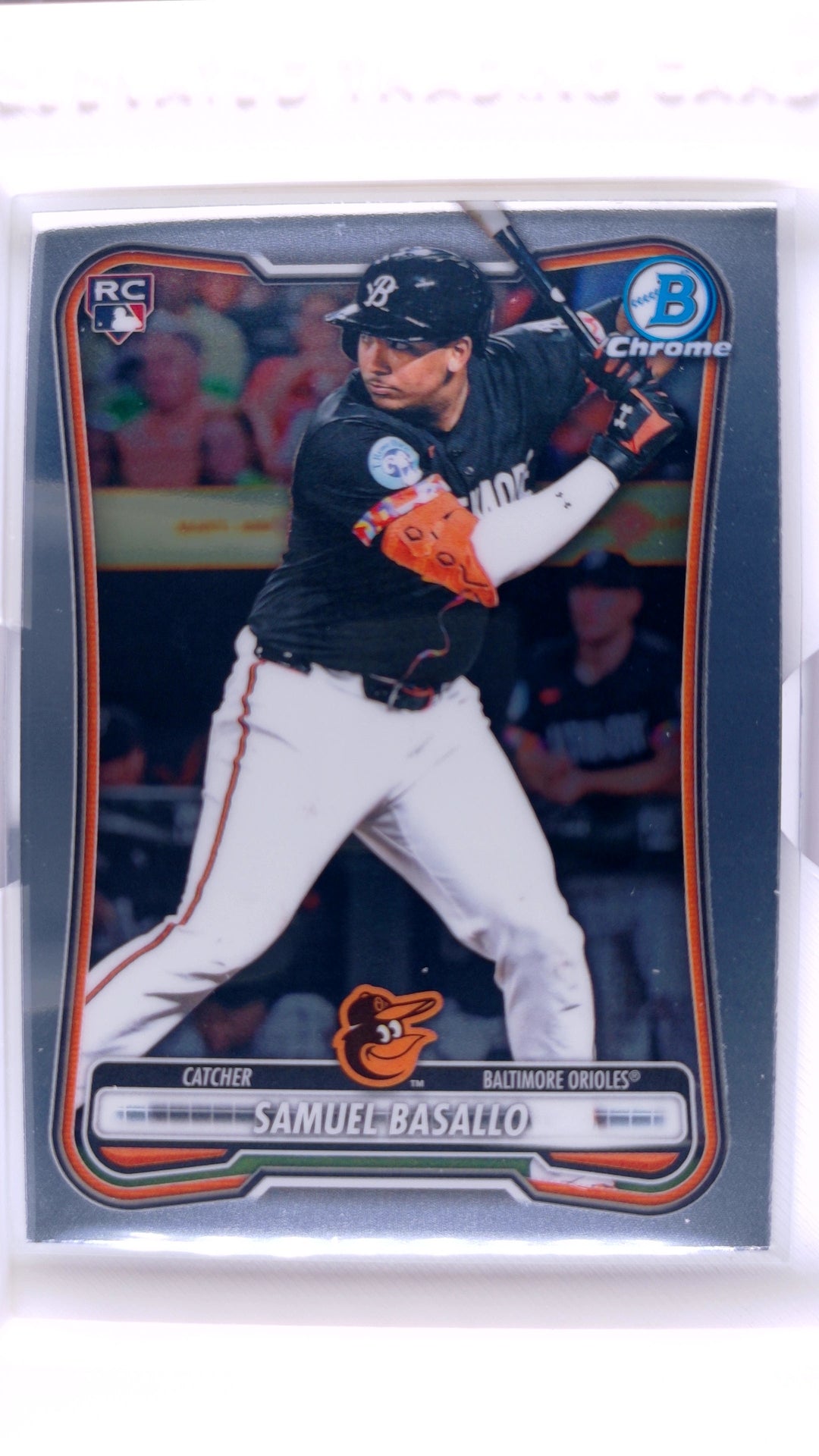 #61 Samuel Basallo Rookie - front