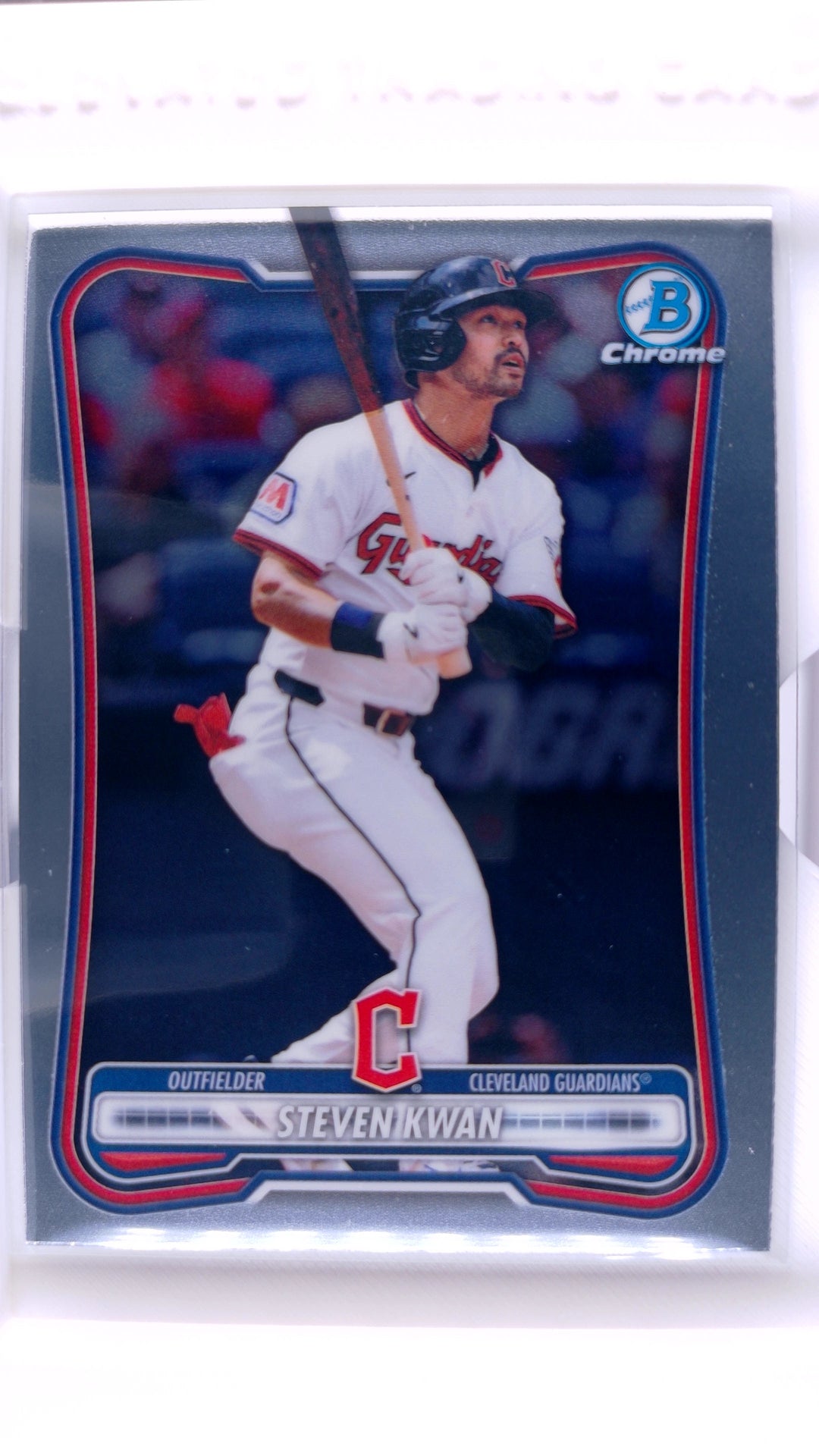 #87 Steven Kwan - front
