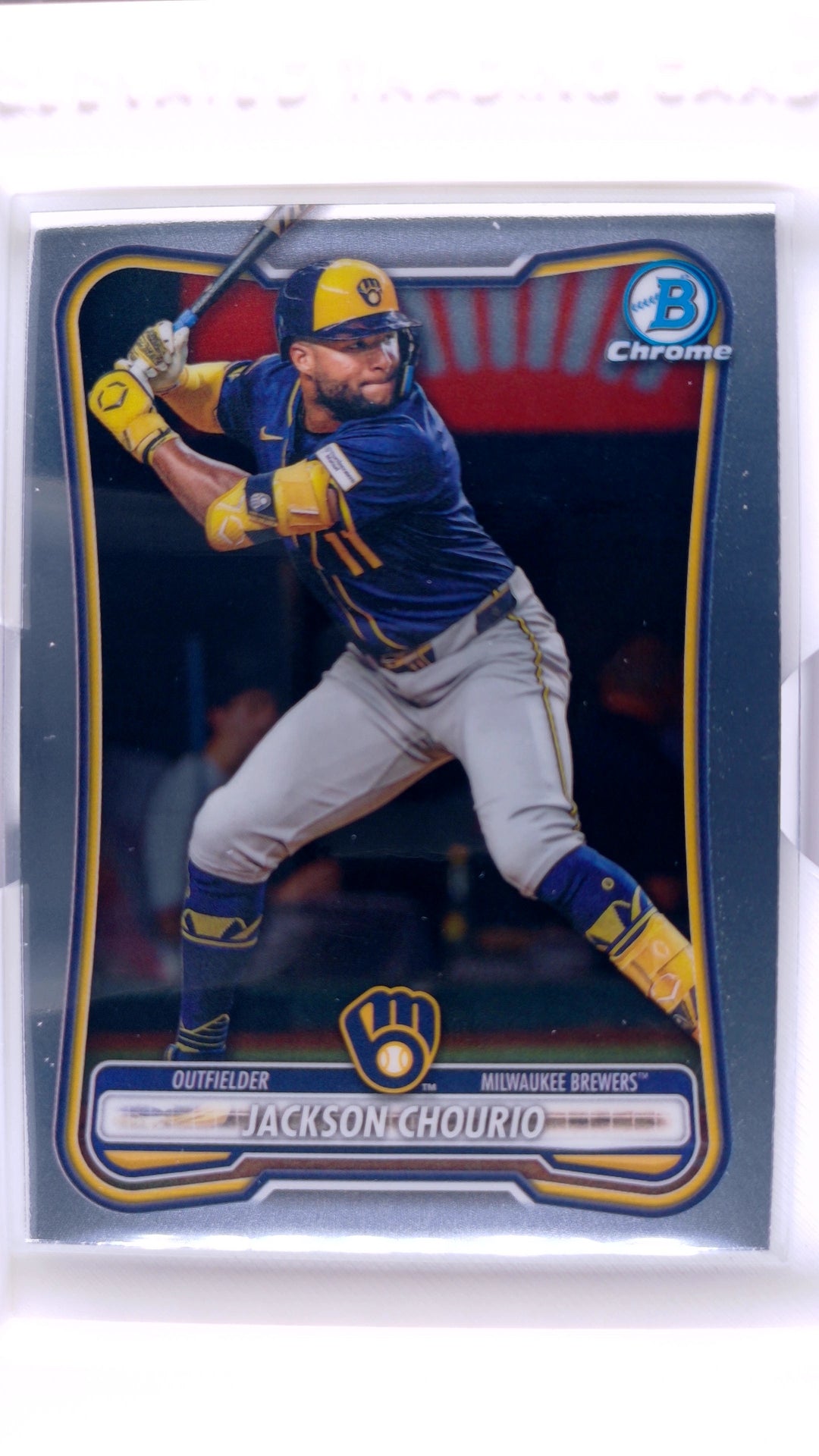 #19 Jackson Chourio - front