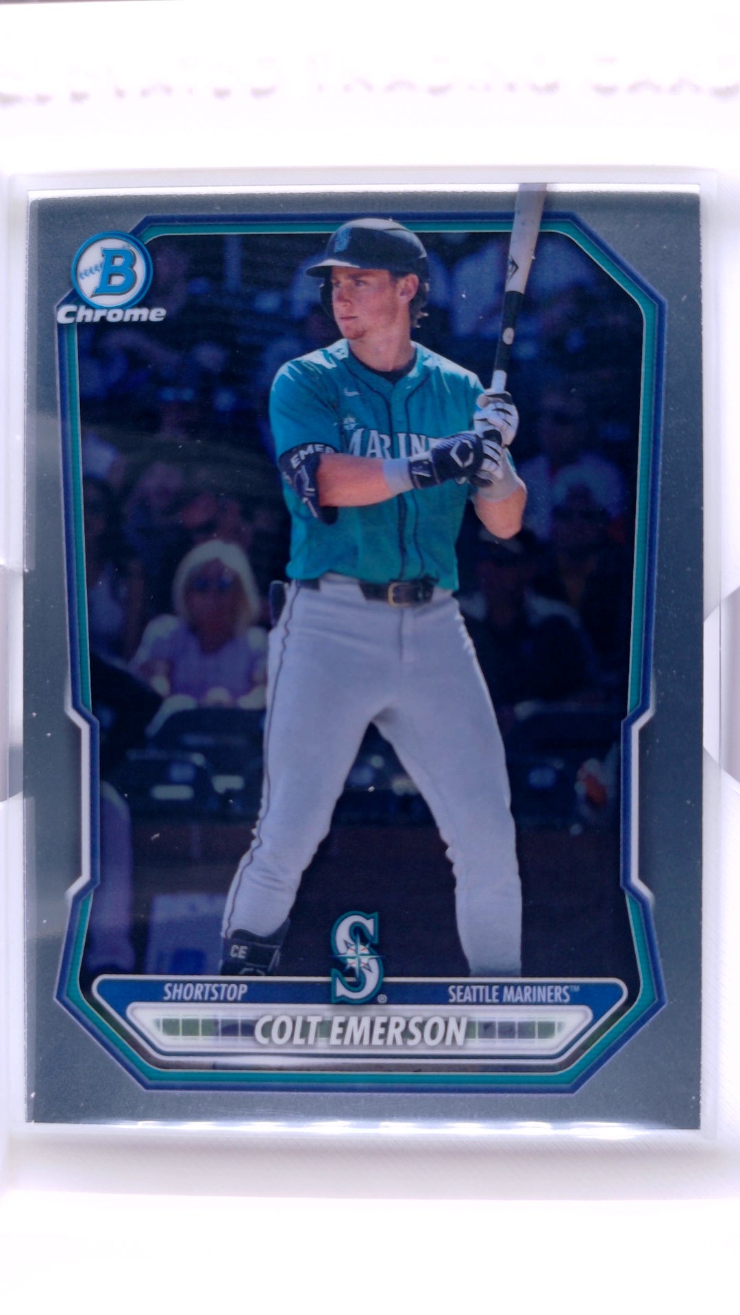 #BCP-154 Colt Emerson Bowman Chrome Prospects - front