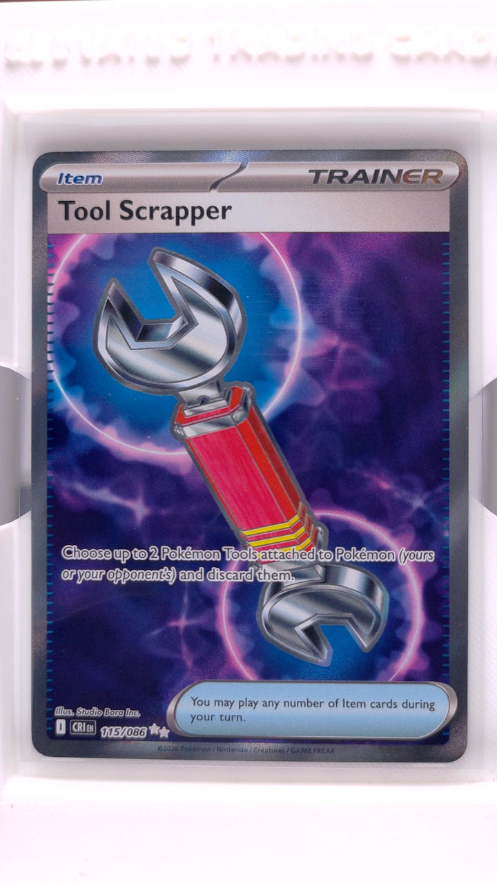 Pokémon: Mega Evolution — Chaos Rising Tool Scrapper #115/086 Ultra Rare — Front