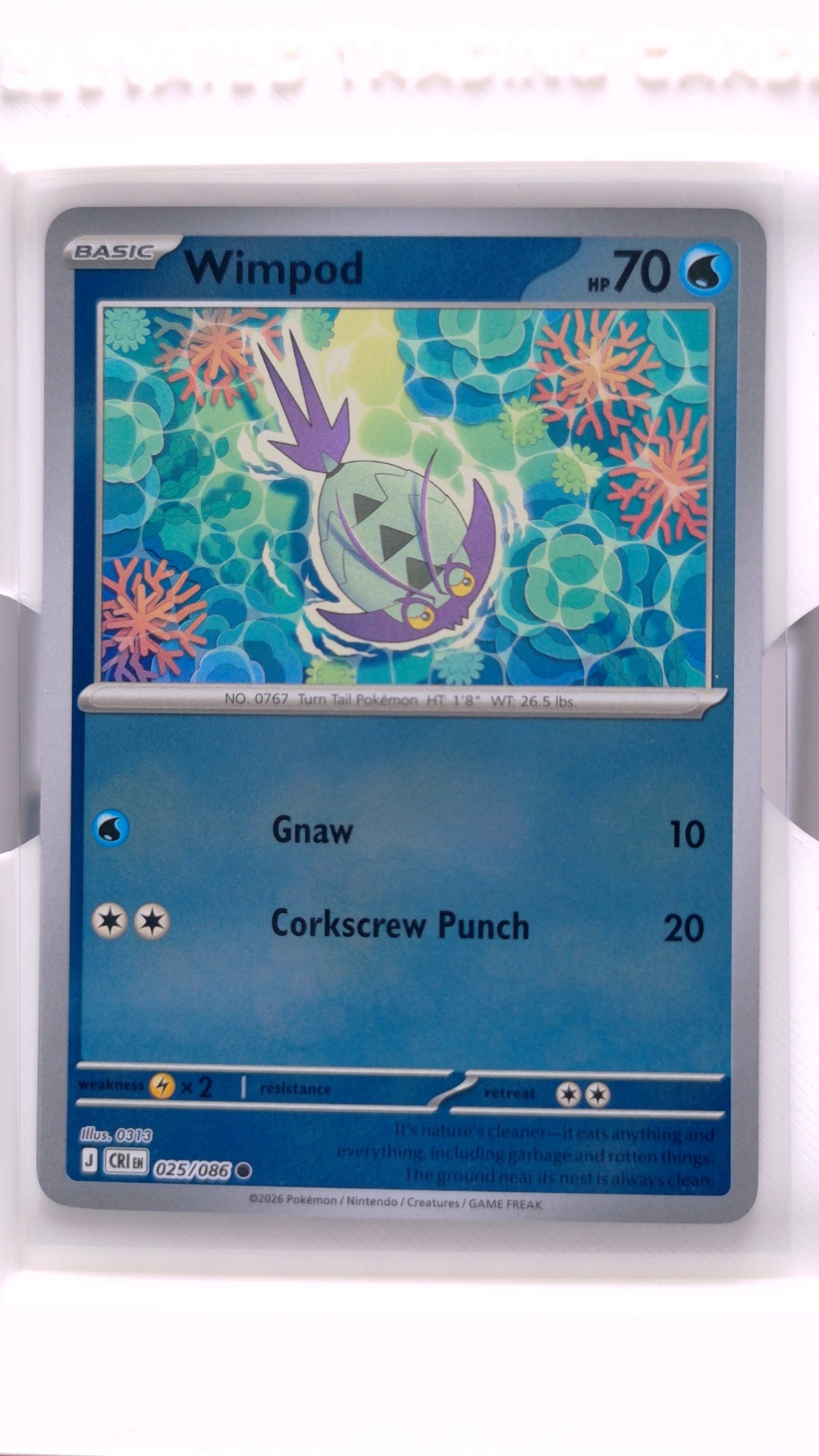 #25 Wimpod Reverse Holo Common - front