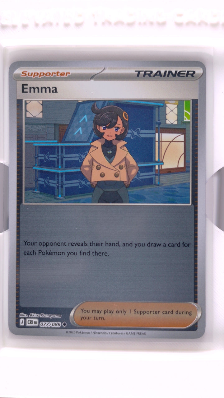 Pokémon: Mega Evolution — Chaos Rising Emma #077/086 Uncommon Reverse Holo — Front