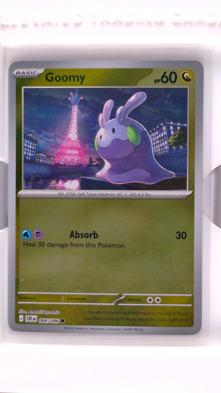 Pokémon: Mega Evolution — Chaos Rising Goomy #066/086 Common Reverse Holo — Front
