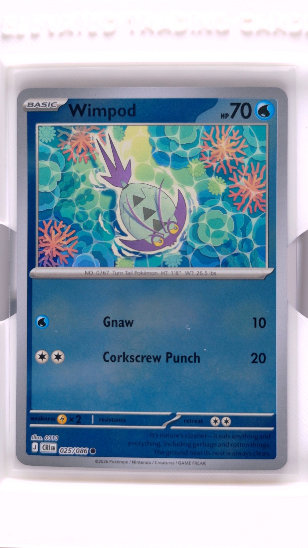#25 Wimpod Reverse Holo Common - front