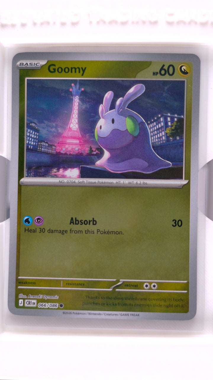 Pokémon: Mega Evolution — Chaos Rising Goomy #066/086 Common Reverse Holo — Front