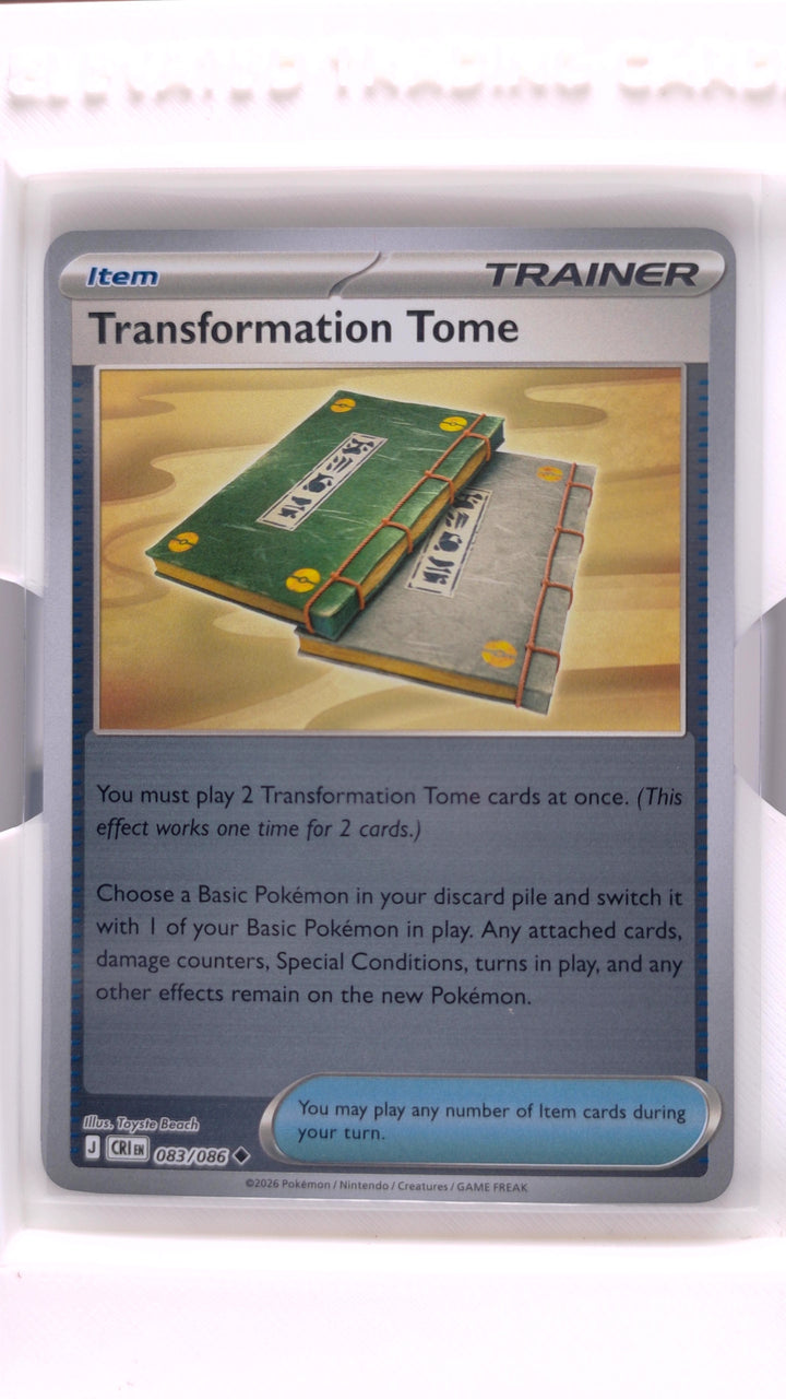Pokémon: Mega Evolution — Chaos Rising Transformation Tome #083/086 Uncommon Reverse Holo — Front