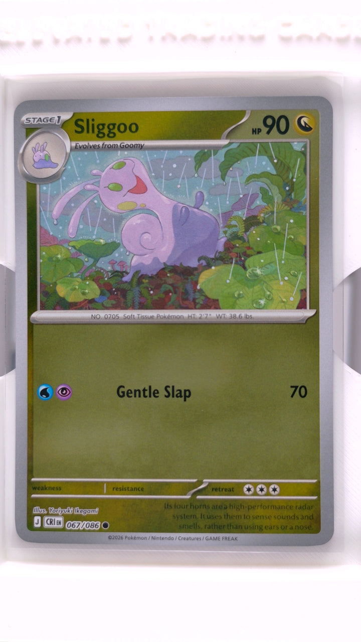Pokémon: Mega Evolution — Chaos Rising Sliggoo #067/086 Common Reverse Holo — Front