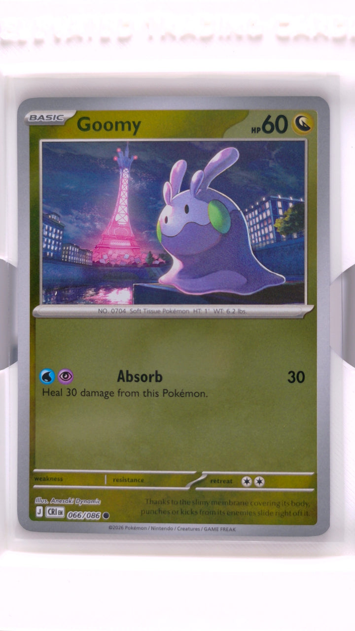 Pokémon: Mega Evolution — Chaos Rising Goomy #066/086 Common Reverse Holo — Front
