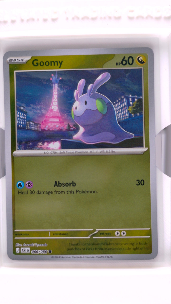 Pokémon: Mega Evolution — Chaos Rising Goomy #066/086 Common Reverse Holo — Front