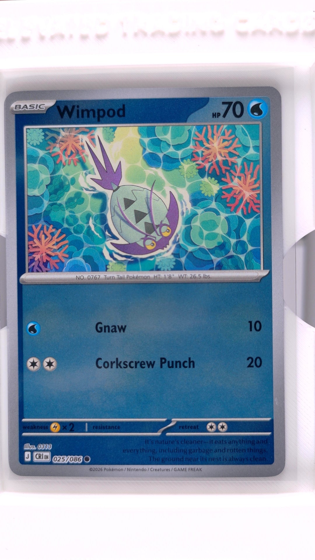#25 Wimpod Reverse Holo Common - front