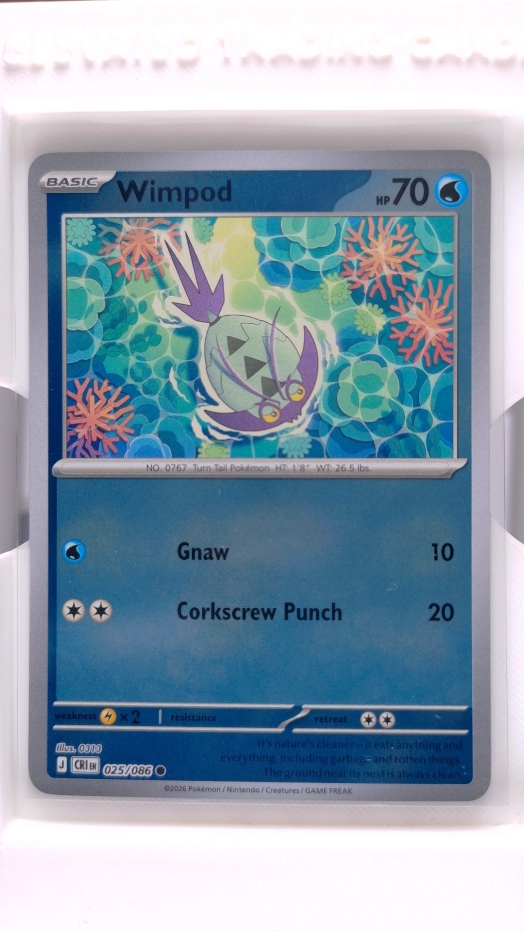 #25 Wimpod Reverse Holo Common - front
