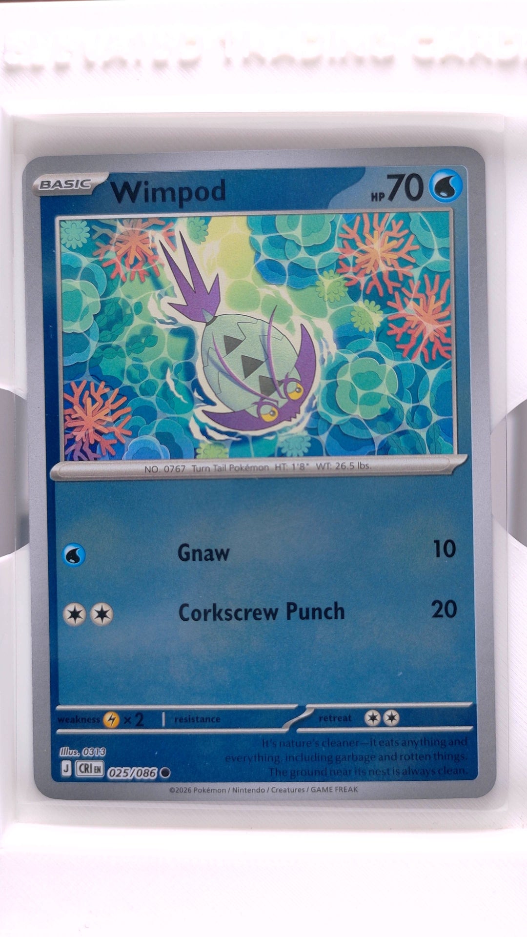 #25 Wimpod Reverse Holo Common - front