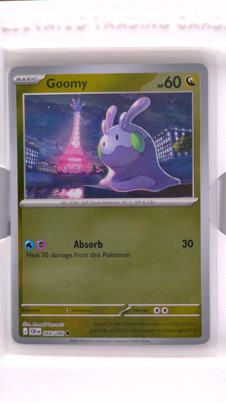 Pokémon: Mega Evolution — Chaos Rising Goomy #066/086 Common Reverse Holo — Front