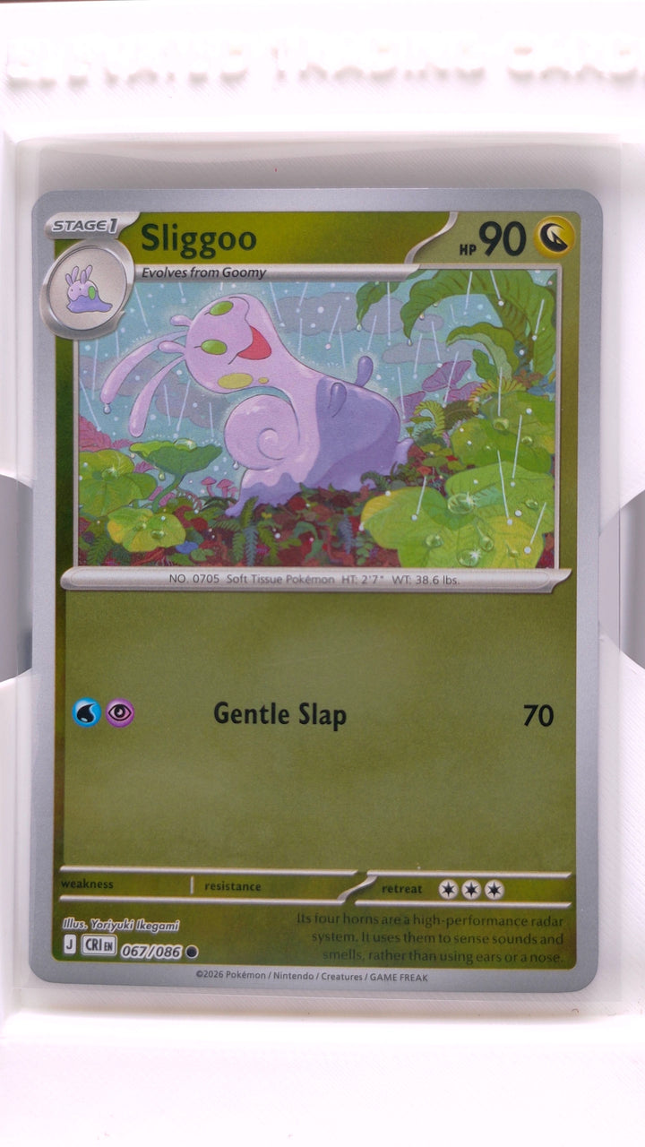 Pokémon: Mega Evolution — Chaos Rising Sliggoo #067/086 Common Reverse Holo — Front