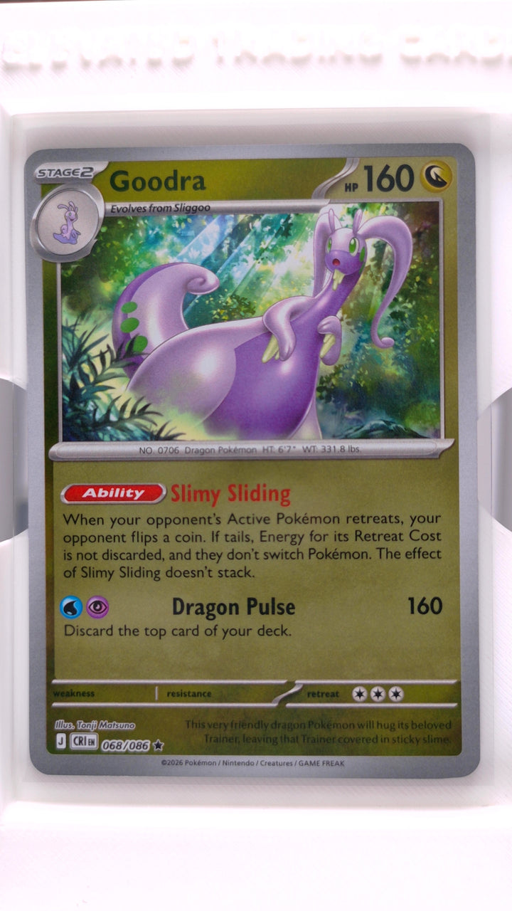 Pokémon: Mega Evolution — Chaos Rising Goodra #068/086 Rare Reverse Holo — Front