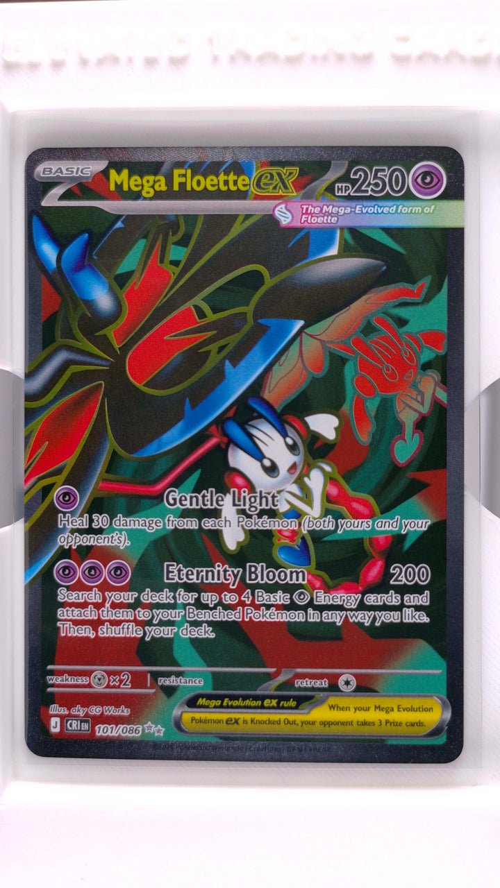 Pokémon: Mega Evolution — Chaos Rising Mega Floette ex #101/086 Ultra Rare — Front