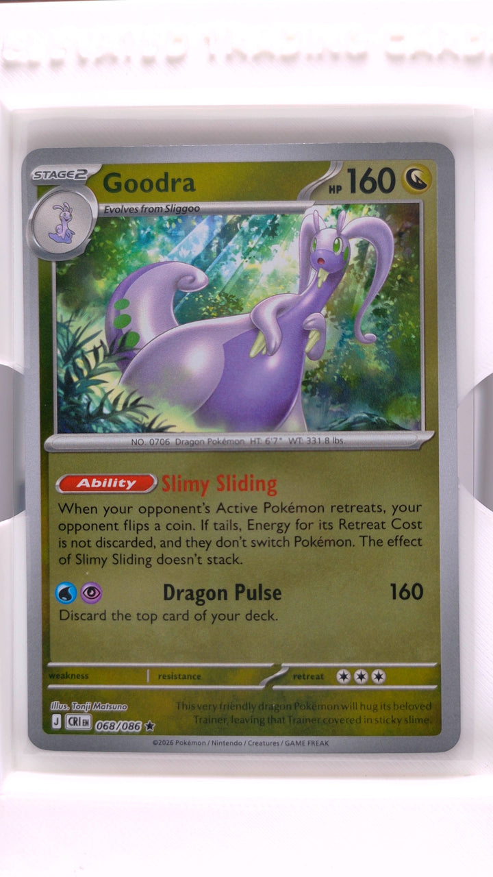 Pokémon: Mega Evolution — Chaos Rising Goodra #068/086 Rare Reverse Holo — Front