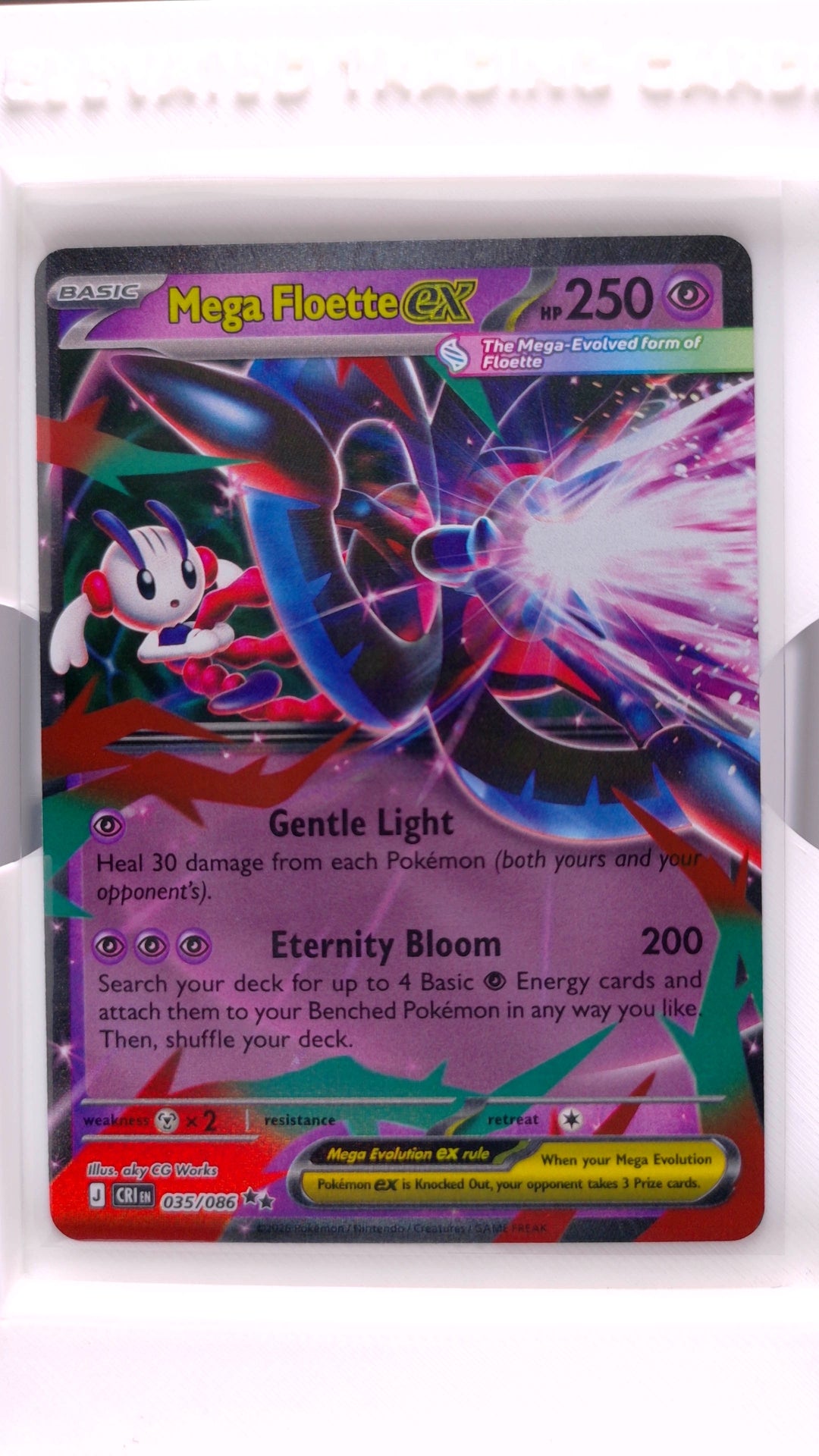 #35 Mega Floette ex Double Rare - front