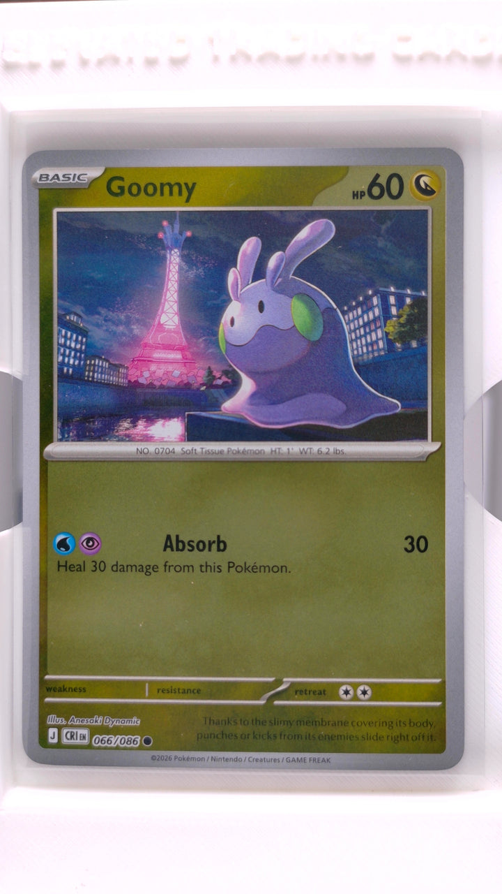 Pokémon: Mega Evolution — Chaos Rising Goomy #066/086 Common Reverse Holo — Front